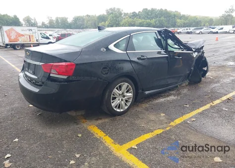 2018 Chevrolet Impala 1Fl из США, поврежденный, VIN 2G11X5S35J9158709